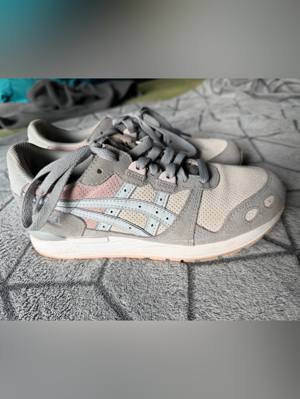 ASICS Tiger GEL-Lyte Speed Pastel Grey Pink Mint 6